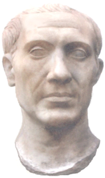 Julius Caesar Bust Sculpture - Roman Emperor