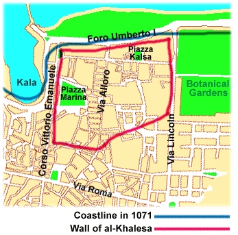 The Kalsa district of Palermo