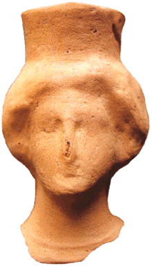 Elymian-Greek votive statuette.