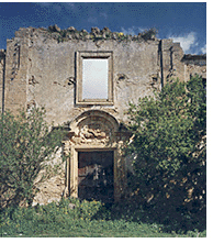 Monastery outside Old Poggioreale.