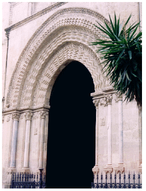 Portal of Saint Francis of Assisi, Palermo.