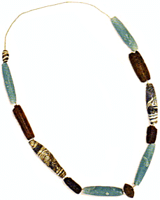 Phoenician necklace circa 700 BC.