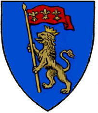 Original coat of arms of the Branciforte family.