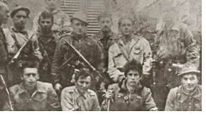 Italian partisans in 1945.