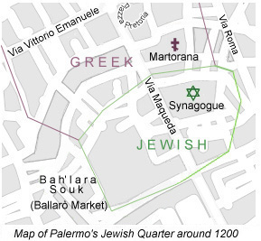 Palermo's Jewish quarter.