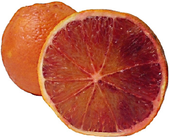 Blood
oranges.