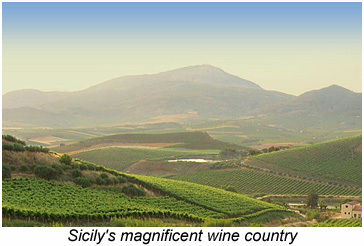 Sicily's wine country.