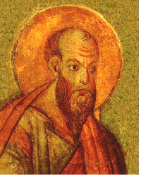 Early image of Paul of Tarsus.